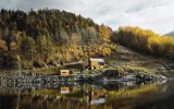 تلفیق معماری و طبیعت بی‌نظیر نروژی (+عکس)